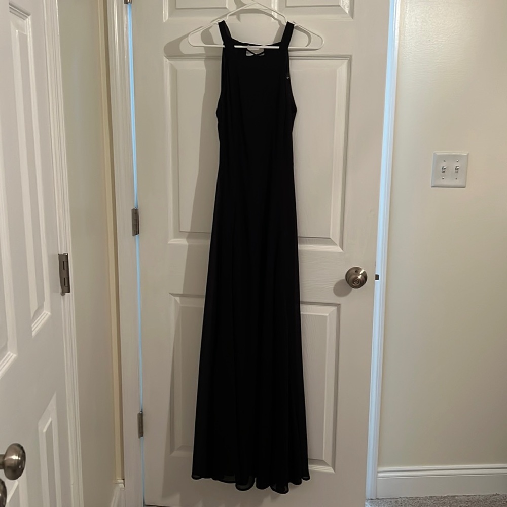 Black Formal Lulus dress - M - Corset Lace Up Detail in back